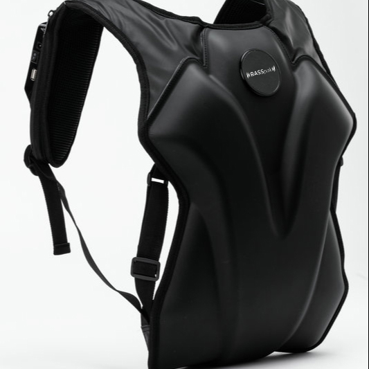 BASSpak - Wearable Bass Experience - Pro Tactile Bass Backpack Experience 